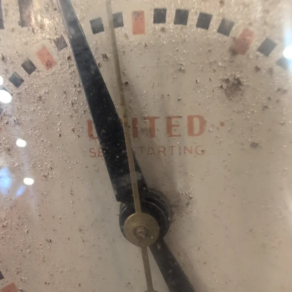Vintage United Clock Corp‎ Model 46 Electric Wall Clock Brooklyn NY Made in USA
